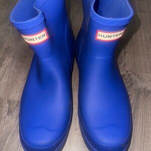Hunter Blue Women's Winter & Rain Boots